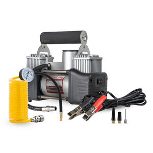 Compresor de Aire RoadPower RP-AC628 de 12V con Doble Cilindro, Inflador de Neumáticos de 85L/min, Bomba Portátil de Alta Resistencia con Cilindros Metálicos para SUV y Camionetas - Product Image 5