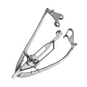 Espéculo de Park Eye de 3 1/2 pulgadas con hojas fenestradas de 14 mm, instrumento quirúrgico manual de ORL, acero inoxidable de primera calidad, reutilizable, CE - Product Image 2