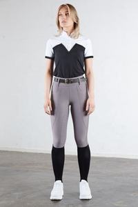Horsekraft Equestrian Clothing Textile Full Seat Breeches <b>with</b> Silicone <b>Leggings</b> Manufacturer'<b>s</b> Sale for Horse Riding - Product Image 3