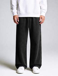 Pantalon de jogging technique pour homme, résistant à l'eau, ample, séchage rapide, léger, en polyester, avec poches latérales utilitaires - Product Image 4