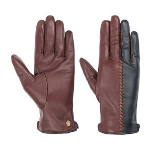 Gants d'équitation en cuir de luxe pour hommes et femmes, respirants, emballage personnalisé - Utilisation hivernale, commande en gros - Product Image 1