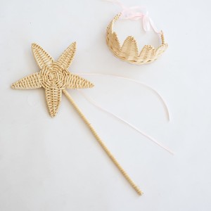 Baguette magique en rotin en forme de cœur, jouets pour enfants, baguettes de fée naturelles pour enfants - Product Image 5