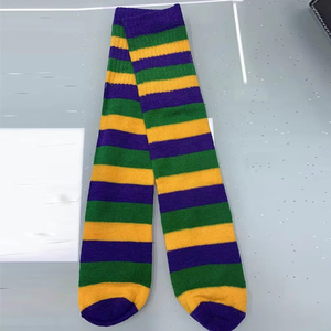 Nuevos Calcetines de Punto Holgados, Diseño Sólido, Calcetines Deportivos para Hombre con Logotipo Personalizado, Calcetines de Fútbol para Mujer, Ropa para el Mardi Gras - Product Image 6