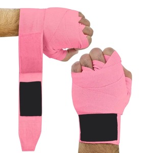 Vendas elásticas de algodón para boxeo, soporte de muñeca, protección, vendas para MMA, Muay Thai, Kickboxing, entrenamiento de boxeo, equipo deportivo - Product Image 3