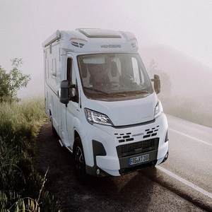 Luxury Semi Integrated Camper Travel <b>Trailer</b> With 545KG Max Payload 6 Person Sleeping Space Steel Aluminum Touring Caravan - Product Image 6