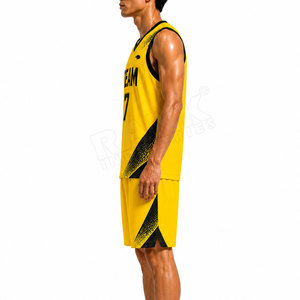Uniformes de Baloncesto Deportivos de la Mejor Calidad, Uniformes de Baloncesto 100% Poliéster, Diseño de Moda Disponible - Product Image 4