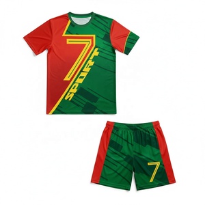For Soccer Kit 2026 Custom Football Jersey & Shorts Breathable Plus Size Lightweight Quick-Dry Team Uniform - Product Image 5