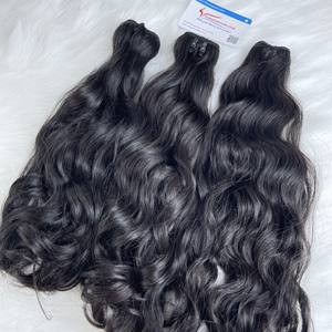 Oferta con el Mejor Precio, Cabello Natural Ondulado, Cabello Vietnamita 100% en Trama con Calidad Superior - Product Image 4