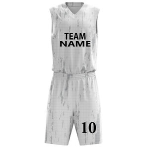 OEM Sublimation Basketball Gradient Jersey and Shorts Custom Mesh Quick Drying Design Printing Sports Basketball Uniform Sets - Product Image 1