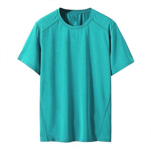 ขายส่งอย่างเป็นทางการที่กำหนดเองธรรมดาว่างเปล่าที่กำหนดเองเสื้อยืดในสต็อกผ้าฝ้าย100% เสื้อถักเย็บปักถักร้อยโลโก้ - Product Image 4