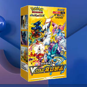 Boîte d'extension de cartes à collectionner Pokémon VSTAR Universe, jeu de cartes à collectionner d'anime coréen, collection de cartes de personnages populaires - Product Image 1
