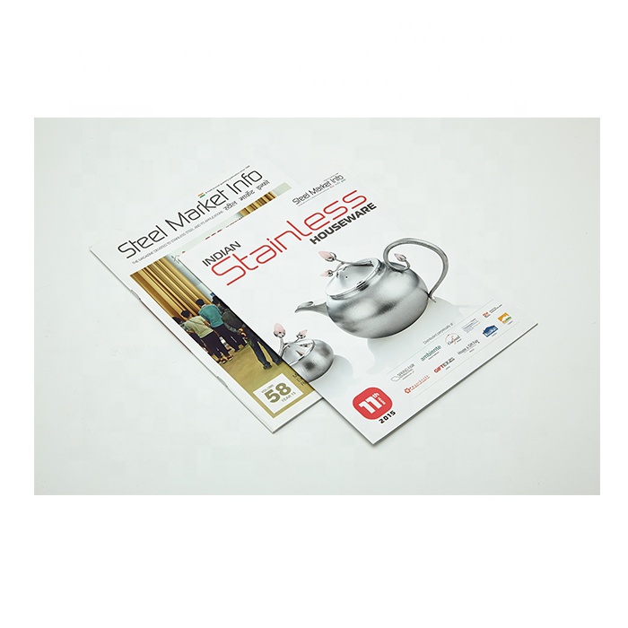 High Quality Custom Offset Printing A3 A4 A5 A6 Logo Manual Cardboard Catalogue Flyers-Paper Paperboard Promotional Display