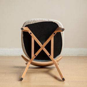 Set 4 sedie da pranzo in legno di quercia FAS nordamericano 100% 47.5 massello senza sporco x 55.5x78cm in legno naturale sedia da salotto - Product Image 5