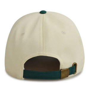 Casquettes de baseball personnalisées en gros, casquettes de sport ajustables, casquettes trucker beige et vertes, casquettes de baseball unies vierges en polyester/coton, lot de quatre - Product Image 6
