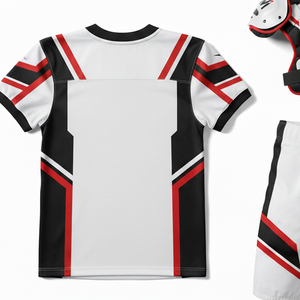 Custom Sublimated American Football Uniform High Performance Fabric Professional Team Jersey <b>Pants</b> Quick Dry Game Set - Product Image 4