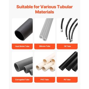 Auto Heat-Shrink Tube Cutter Automatic <b>Pipe</b> <b>Cutting</b> <b>Machine</b> LCD Display 1mm-20mm Diameter 0.1mm-99999.9mm Length for PVC PE <b>Pipe</b> - Product Image 4