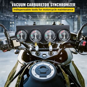 Kit di Sincronizzazione Carburatori Bestauto con Manometro e Tubo in Gomma per Sincronizzazione - Product Image 2