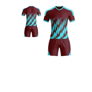 Uniformes de Fútbol Personalizados Profesionales y Económicos, Conjuntos Completos de Camisetas de Fútbol para Equipos Masculinos, en Poliéster, Sublimados - Product Image 1