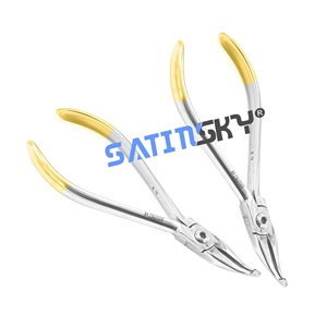 Pinzas de Extracción Pediátricas Kelin, Juego de 5 Piezas, Instrumentos Dentales para Niños, Acero Inoxidable de Alta Calidad, Soporte Manual, Ortodoncia - Product Image 4