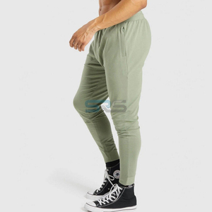 Pantalon de jogging décontracté unisexe pour homme, 100 % coton, taille mi-haute avec cordon de serrage, poches, léger et respirant, idéal pour la gym et le jogging - Product Image 6