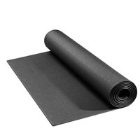 Karpet Alas Treadmill Tebal 1/4" Ukuran 30" X 60" Pelindung Lantai untuk Peralatan Olahraga Sepeda Statis Model Recumbent