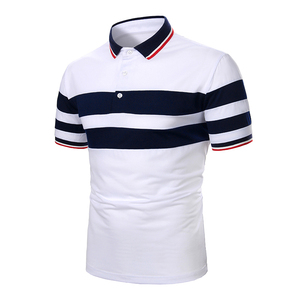Camisas Polo Casuales Transpirables de Alta Calidad al por Mayor con Cierre de Botones y Logotipo Personalizado en la Parte Delantera, Manga Corta para Hombre y Mujer - Product Image 1