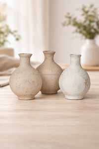 Jarrón de Papel Maché Hecho a Mano 100% Premium, Diseño Art Deco, 5x10 Pulgadas, Decoración de Mesa, Centro de Mesa para Sala de Estar - Product Image 2