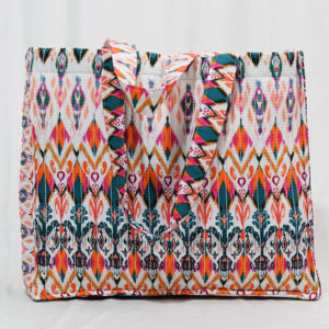 Bolsa de mano acolchada de algodón de alta calidad para uso diario, duradera, personalizable, baja moq, bolsa de compras de gran capacidad - Product Image 4