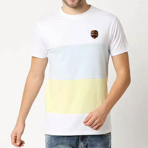 Camisetas de Entrenamiento de Corte Regular, Tejido Elástico de Poliéster/Algodón, Ligeras, de Secado Rápido, Transpirables, con Tecnología de Control del Sudor para - Product Image 1