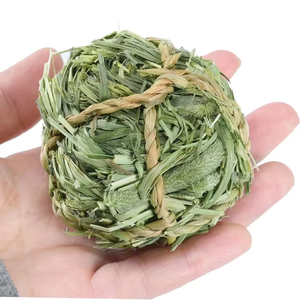 Ensemble de tunnels et nids naturels pour petits animaux, jouets à mâcher, cachettes pour hérissons et chinchillas, tubes de jeu en herbe, balles, accessoires pour cages d'animaux - Product Image 5