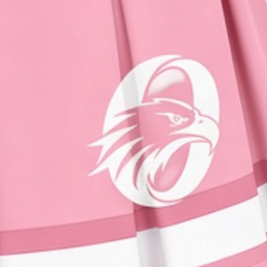 Jupe plissée rose vif sublimée pour cheerleading, bas de tenue d'équipe athlétique, vêtements d'entraînement sportif, performance et compétition - Product Image 6
