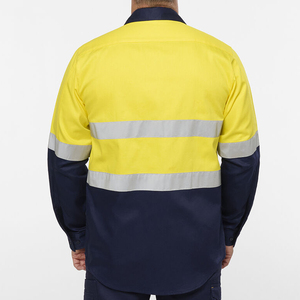 Chemise de travail haute visibilité, nouveau design, best-seller, pour ouvriers d'usine, vente directe d'usine, prix bas, vêtements de travail pour hommes - Product Image 2