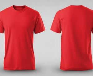 Camiseta de Manga Corta para Hombre RUDRA APPARELS, Transpirable, 100% Algodón, 180g, Ecológica, Tallas Grandes, con Estampado Frontal, Tejido de Punto, Secado Rápido - Product Image 1