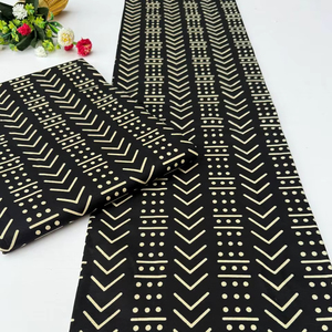 ผ้าพิมพ์ลายแอฟริกันและผ้าฝ้ายอังการาเคนเต้ มาปูโต สำหรับตัดเย็บเสื้อผ้าแฟชั่นและงานฝีมือออนไลน์ - Product Image 1