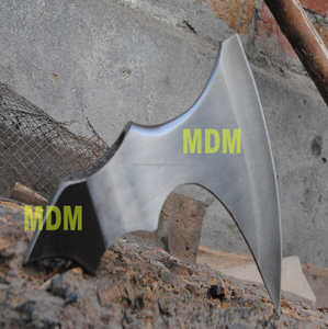 TÊTE DE HACHE GRAVÉE À L'ACIDE DE CAMPING À BARBURE FORGÉE À LA MAIN VIKING TOMAHAWK HACHET Batle Felling \ tacticalforest \ graden \ haches hachurées - Product Image 5