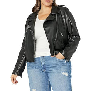 Veste tendance et élégante en cuir PU personnalisable pour femme – Nouvelle collection décontractée et respirante – Vente en gros par le fabricant - Product Image 2