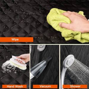ผ้าคลุมเบาะรถยนต์สำหรับสุนัขแบบแข็ง ไม่ต้องเป่าลม ยี่ห้อ Oxford Material รุ่น Hamock Extender สำหรับป้องกันเบาะหลังรถยนต์ - Product Image 5