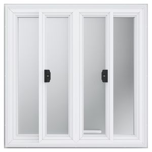 Ventana de Concesión de Aleación de Aluminio de 36"x36" para Food Trucks, 4 Ventanas Horizontales Deslizantes, Puerta con Toldo y Función de Arrastre - Product Image 5