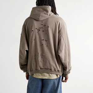 Sudaderas con Capucha para Hombre, Deportivas, Elegantes, de Algodón, con Logotipo Personalizado, de Alta Calidad, Venta al Por Mayor de Fábrica - Product Image 3