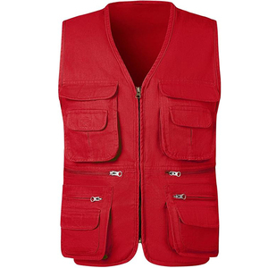 Chaleco Multibolsillos Color Caqui para Hombre, Diseño Personalizado OEM, Nuevo, Ligero, Transpirable, para Pesca, Caza, Fotografía y Uso General - Product Image 3