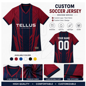 Maillot de football de haute qualité, best-seller, léger, fabriqué en polyester, pour adulte, prix raisonnable - Product Image 6