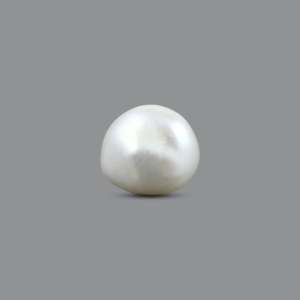 Natural Oval Baroque Keshi Pearl 4 Carat Loose Gemstone for Jewelry Making - Product Image 2