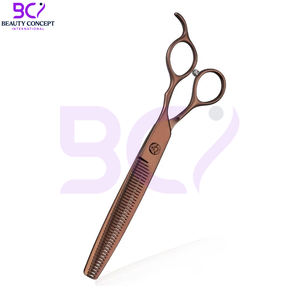 กรรไกรซอยผมสแตนเลสอย่างดี ขนาด 7 นิ้ว คมมาก สำหรับช่างผมมืออาชีพ อุปกรณ์และเครื่องมือสำหรับร้านทำผม - Product Image 2