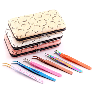 Pinzas de Acero Inoxidable para Extensión de Pestañas, Directo de Fábrica, con Estuche Magnético, Empaque Profesional, Ecológico, Herramienta de Belleza - Product Image 5