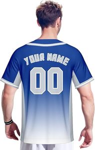 ชุดเสื้อเบสบอลทีมซอฟต์บอลชุดเครื่องแบบเบสบอลสีล้วนแบบระเหิดออกแบบโลโก้ได้ตามต้องการ - Product Image 4