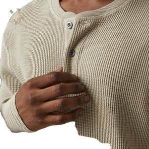 T-shirt Homme Tricoté à Manches Longues 100% Coton – Nouvelle Collection, Qualité Export, Prix Abordable, Personnalisable, Vente en Gros OEM - Product Image 3