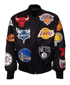 UTAH JAZZ x COLLAGE BOMBER REVERSIBLE COLOR - Product Image 1