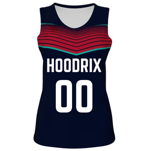 Premium Breathable Polyester Women's Dodgeball Uniform Full Sublimation Female Dodgeball Shirts Sleeveless Teamwear Manufacturer - Product Image 1
