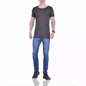 เสื้อยืดทรงบ็อกซี่คุณภาพสูง ตัดเย็บแบบครอป ผู้ชาย ไซส์ใหญ่ รับสกรีนโลโก้ ผ้าคอตตอน 100% 260 GSM ทรงไหล่ตก - Product Image 5