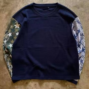 เสื้อยืดคอกลมแขนยาวพิมพ์ลายสำหรับผู้ชาย ทรงปกติ ระบายอากาศได้ดี ผลิตจากผ้าโพลีเอสเตอร์ถัก สไตล์ลำลอง คอโอ - Product Image 5